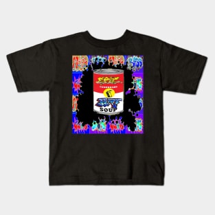 pop soup art graffiti 23 Kids T-Shirt